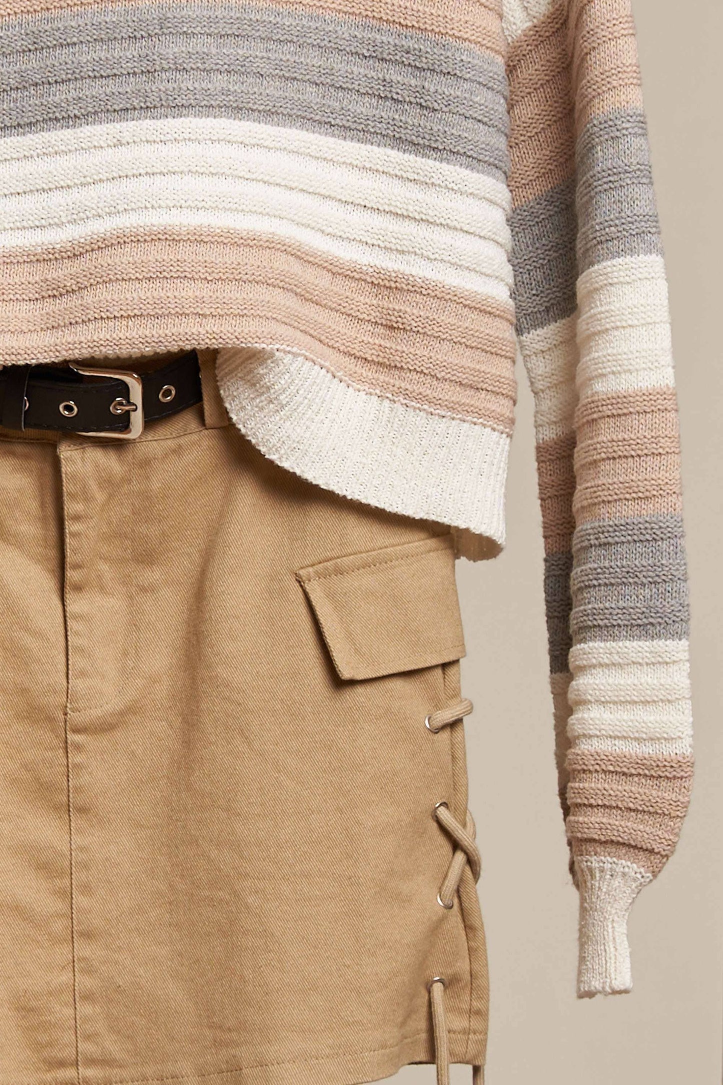Multi Color Stripe Sweater